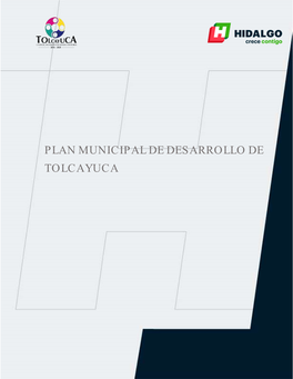 Plan Municipal De Desarrollo De Tolcayuca