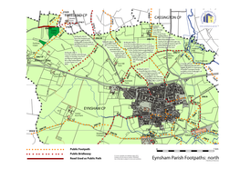 Eynsham Parish Footpaths: North © Northmoor Productions