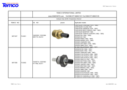 EGR Temperature Sensor