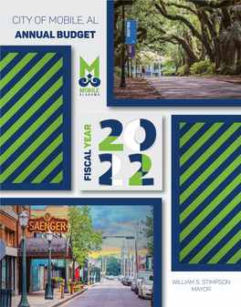 City of Mobile, AL Annual Budget Year Fiscal Fiscal
