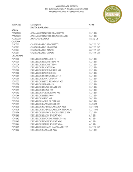 PRODUCT LIST COMPLETE for WEBSITE August 2013.Xlsx