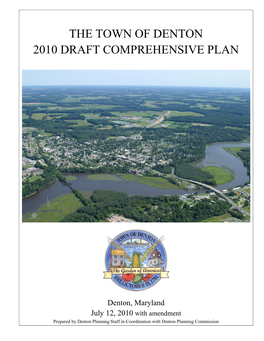 The Town of Denton 2010 Draft Comprehensive Plan