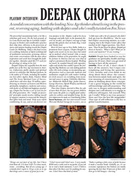 Deepak Chopra