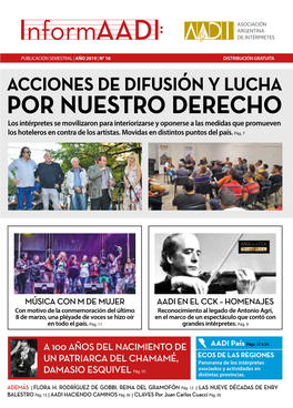 Acciones De Difusión Y Lucha