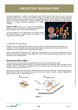 Dielectric Resonators