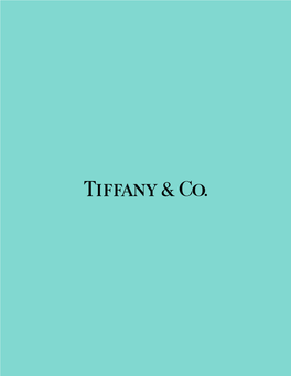 The Tiffany Bridal Collection, Making Tiffany the Only Brand in Recommendations the World to Offer the Entire Wedding Package to a Bride Under One Roof