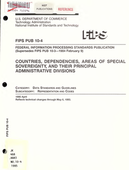 Federal Information Processing Standards Publication: Countries