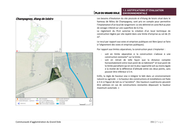 Plui Du Grand Dole] Environnementale