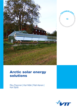 Arctic Solar Energy Solutions