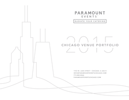 Chicago Venue Portfolio