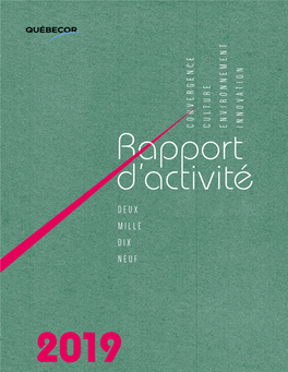 Rapport D'activité