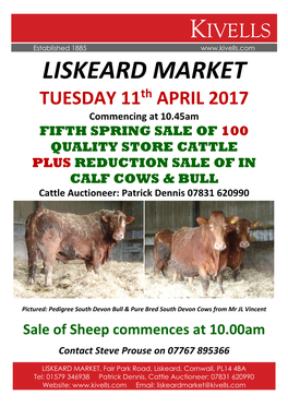 Liskeard Market