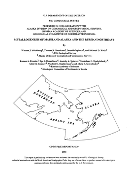 Metallogenesis of Mainland Alaska and the Russian Northeast