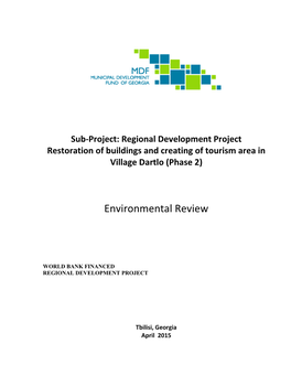 Environmental Review