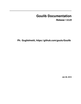 Goulib Documentation Release 1.9.23