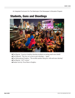 Students, Guns and Shootings