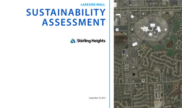 Lakeside Mall Sustainability Assessment