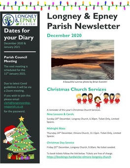 Longney & Epney Parish Newsletter