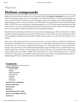 Helium Compounds - Wikipedia