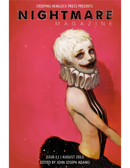 Nightmare Magazine Issue 11, August 2013