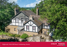 Highcroft, Frith Hill Road, Godalming, Surrey