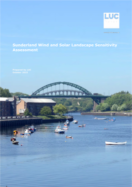 Sunderland Wind and Solar Landscape Sensitivity Assessment