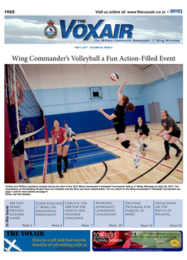 Wing Commander's Volleyball a Fun Action-Filled Event