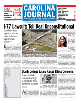 I-77 Lawsuit