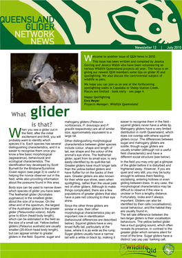 Queensland Glider Network News