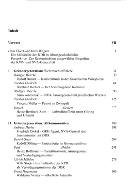 Genosse General! : Die Militärelite Der DDR in Biografischen Skizzen /