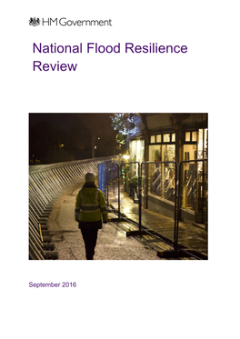 National Flood Resilience Review