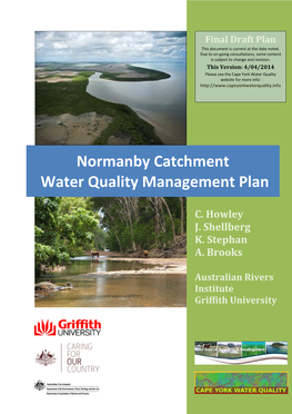 Normanby Catchment Water Quality Management Plan