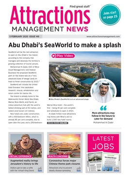 Attractions Management News 5Th February 2020 Issue