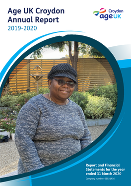 Age UK Croydon Annual Report 2019-2020