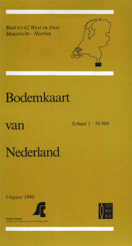 Bodemkaart Van Schaal L: 50 000 Nederland