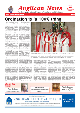 Anglican News