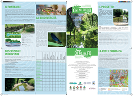 La Rete Ecologica Descrizione Interventi Il Fontanile Il