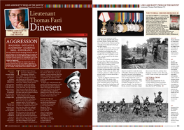 Lieutenant Thomas Fasti Dinesen VC Lieutenant Thomas Fasti Dinesen VC