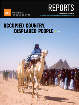 REPORTS Western Sahara a Thematic Report from the Norwegian Refugee Council, 2014