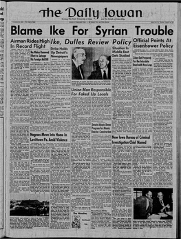 Daily Iowan (Iowa City, Iowa), 1957-08-20