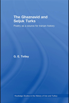 The Ghaznavid and Seljuk Turks