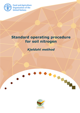 Soil Nitrogen – Kjeldahl Method