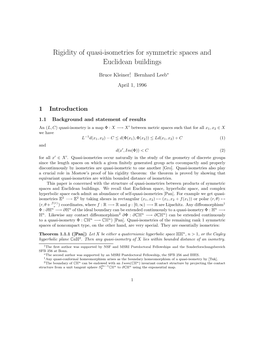 Rigidity of Quasi-Isometries for Symmetric Spaces and Euclidean Buildings