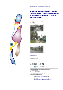 Whaley Bridge Market Town Consultancy – Preparation of a Regeneration Strategy & Action Plan