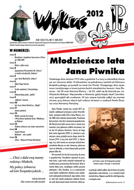 Wykus 2012 Nr 17 2 W Polsce Lat 1980-1989 Niezależne I Niepokorne Harcerstwo Rek Frąckowiak), a Jennym Kształcie