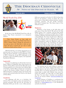 The DIOCESAN Chronicle