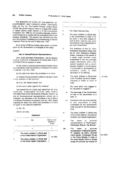 369 Written Answers PHALGUNA 27, 1918 {Saka) to Questions 370 THE