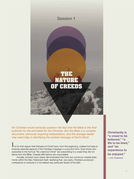 The Nature of Creeds