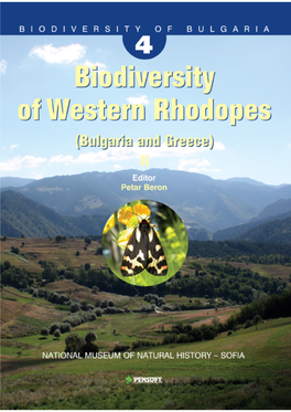 2011. Gueorguiev Et Al. the Scarabaeoid Beetles of Western Rhodopes. in Biodiversity of Bulgaria.Pdf