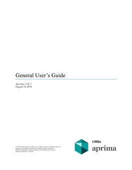 V18 General User's Guide